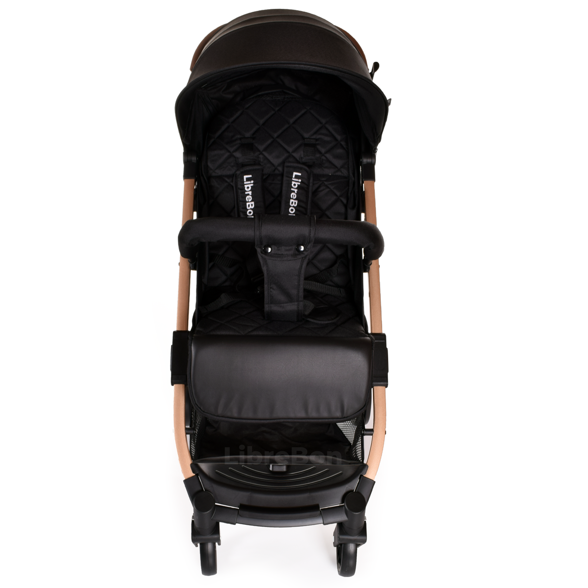 Librebon Lightweight  Baby Stroller Pram Foldable Travel Buggy Four Seasons Pushchair Pink