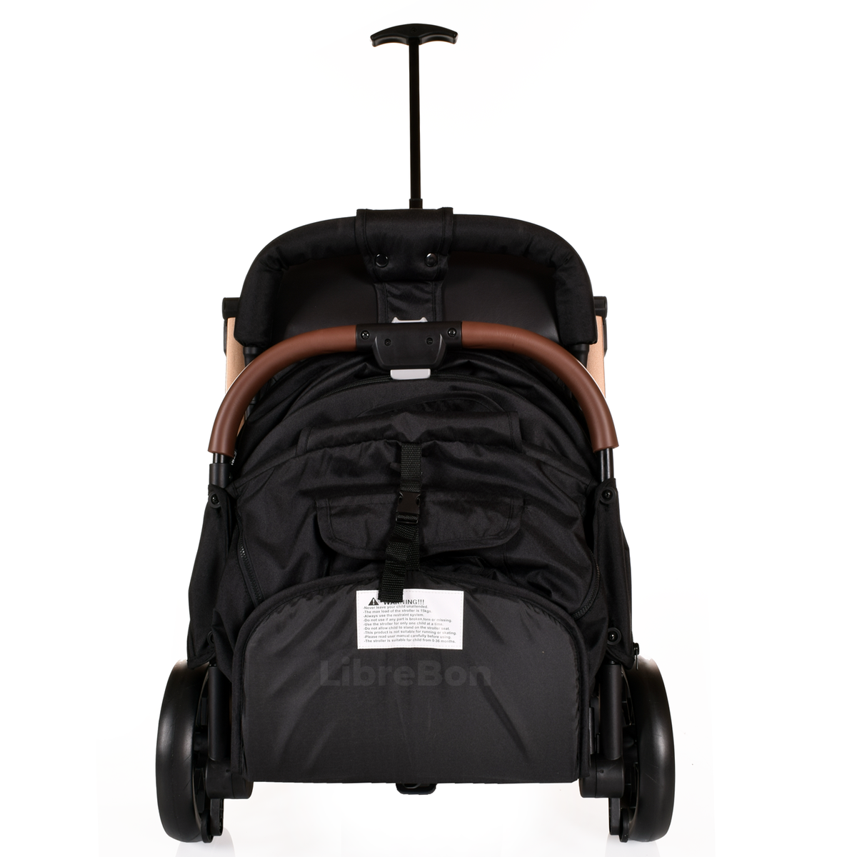 Librebon Lightweight  Baby Stroller Pram Foldable Travel Buggy Four Seasons Pushchair Grey