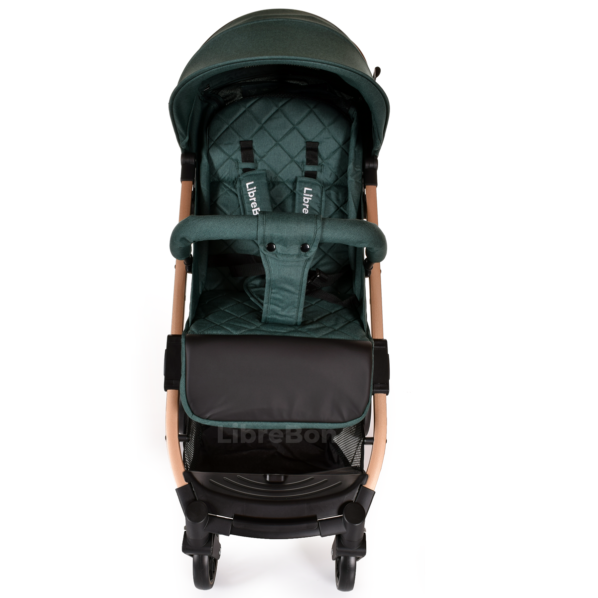 Librebon Lightweight  Baby Stroller Pram Foldable Travel Buggy Four Seasons Pushchair Green