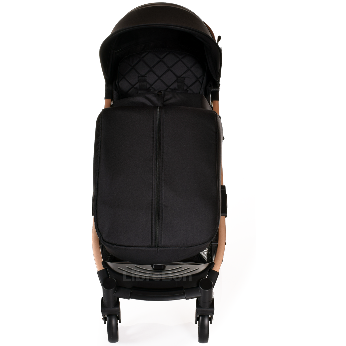 Librebon Lightweight  Baby Stroller Pram Foldable Travel Buggy Four Seasons Pushchair Grey