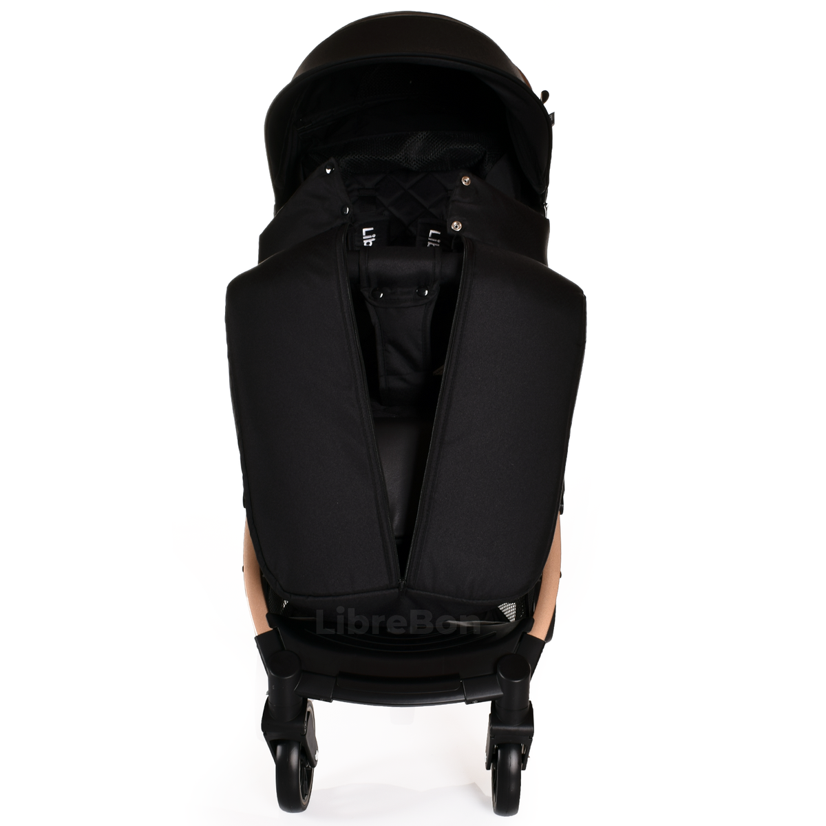 Librebon Lightweight  Baby Stroller Pram Foldable Travel Buggy Four Seasons Pushchair Grey
